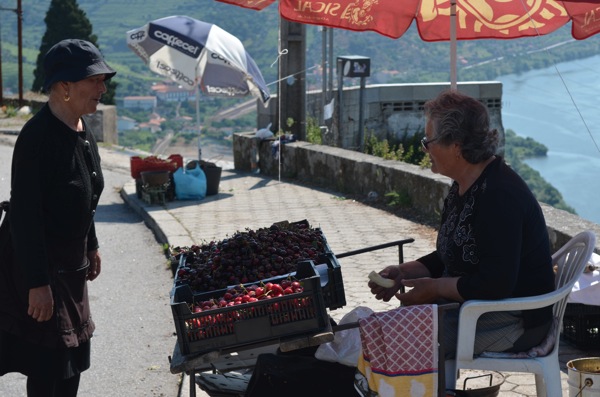 Stopping for cherries