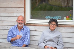 Getting some coffee.