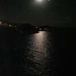 Nighttime from our balcony.