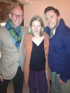 Meeting up with James who we met in Peru.