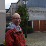 John enjoying the trip.