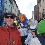 John in the thick of it.