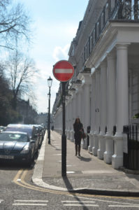 Typical South Ken street.