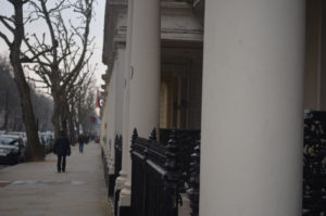 Typical South Ken street.