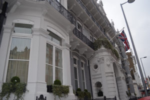 Our hotel The Ampersand.