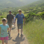 A beautiful hike back.