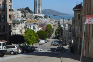 View from our hotel in San Francisco.