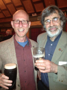 A guinness with Bob the Episcopalian Priest